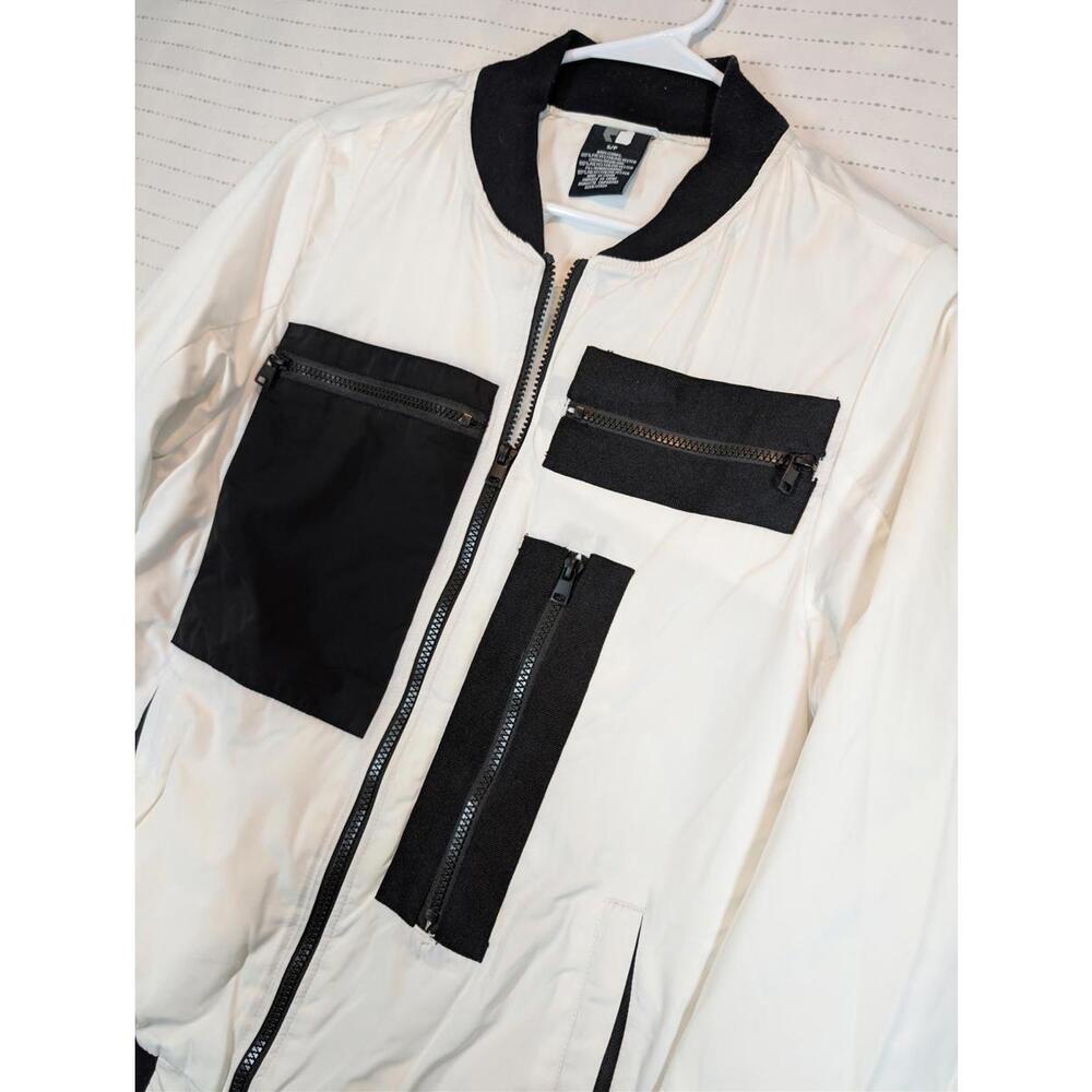 Rd Style Utility Bomber Jacket Multiple Zip Pocke… - image 3